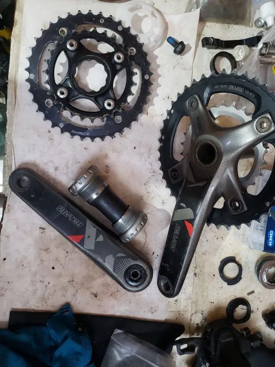 Pe de vela carbono truvativ