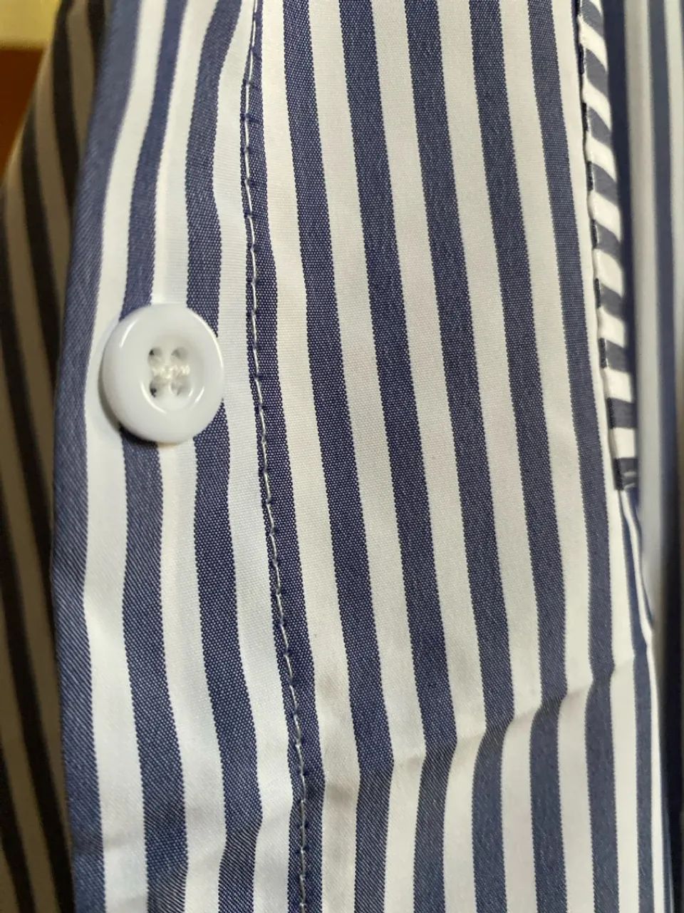 Lovito Blusa Casual Listrada Com Botões - Foto 4