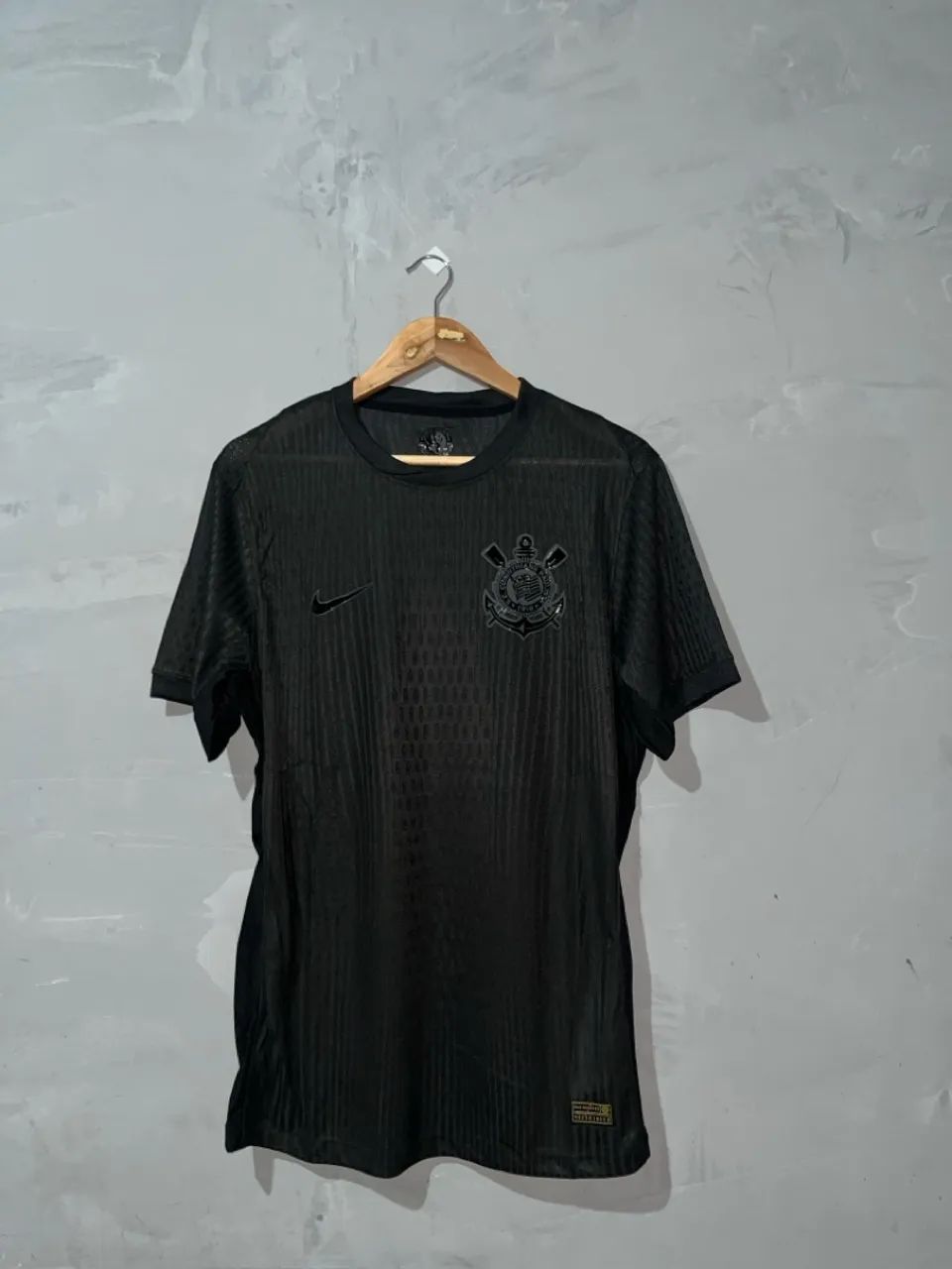 Camisa All Black Corinthians Modelo Jogador Nike