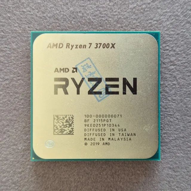 Processador AMD Ryzen 7 3700X 3.6GHz (4.4ghz Turbo), 8-cores 16