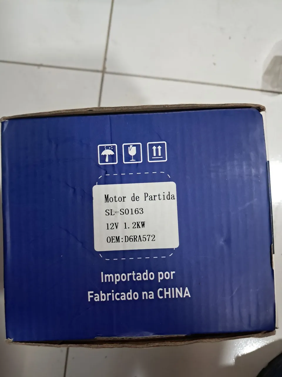 Motor de Partida SL-S0163 12V 1.2KW OEM: D6RA572
