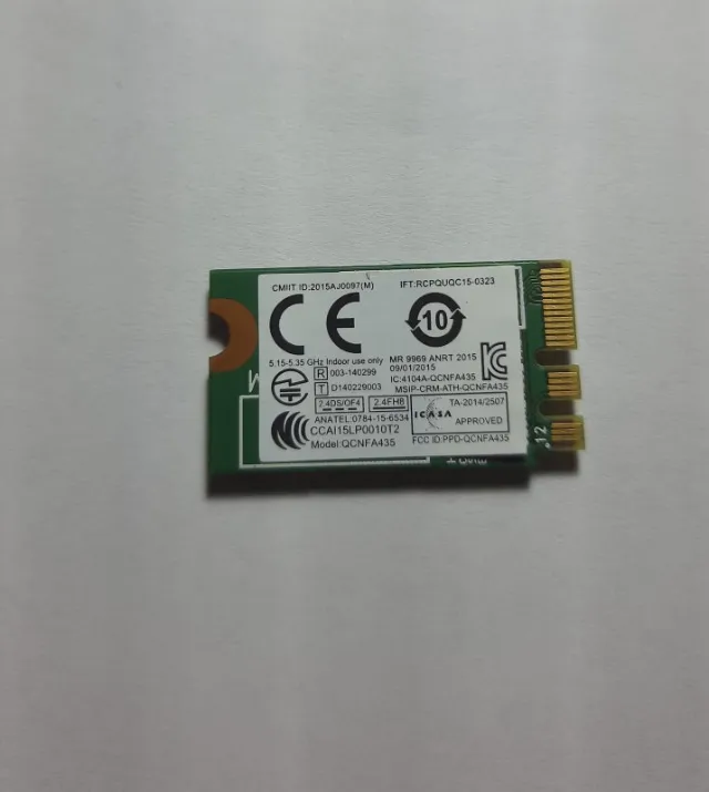 Placa Wi-fi notebook - model QCNFA435