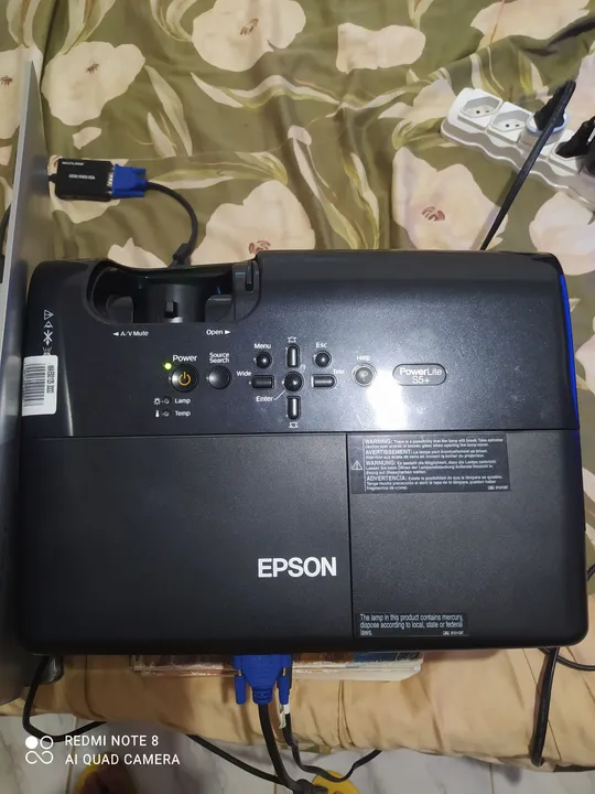 Projetor Epson PowerLite S5+ Com Bolsa Epson