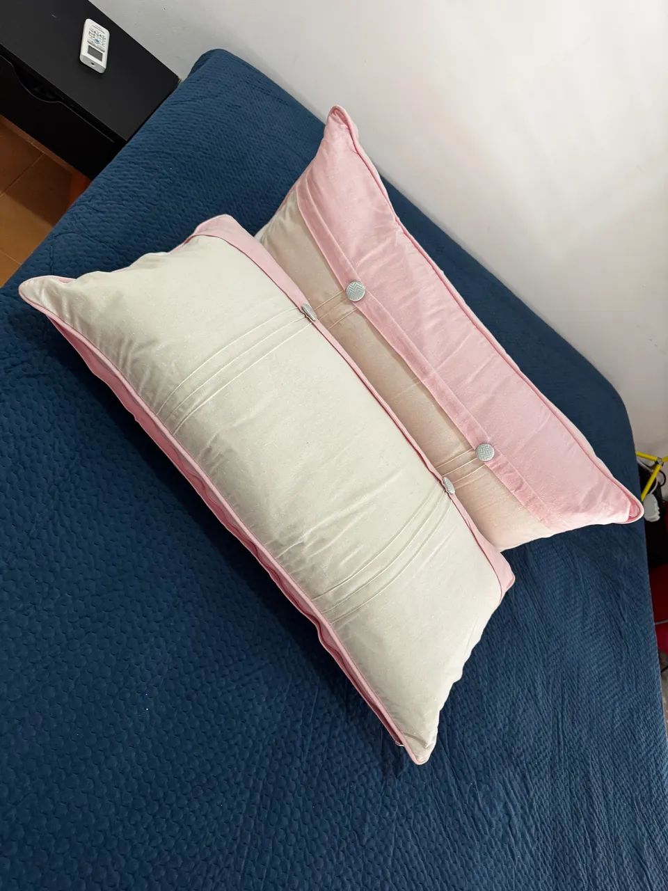 KIT DE ALMOFADAS PREMIUM CATAVENTO EM LINHO PARA QUARTO DE BEBÊ  - Foto 4