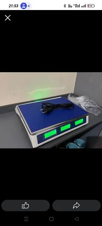 Balança digital valor 215 reais  - Foto 2