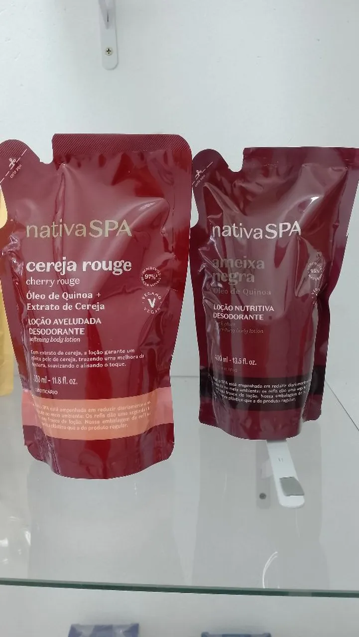Loção Desodorante Nativa SPA Cereja Rouge e Ameixa Negra