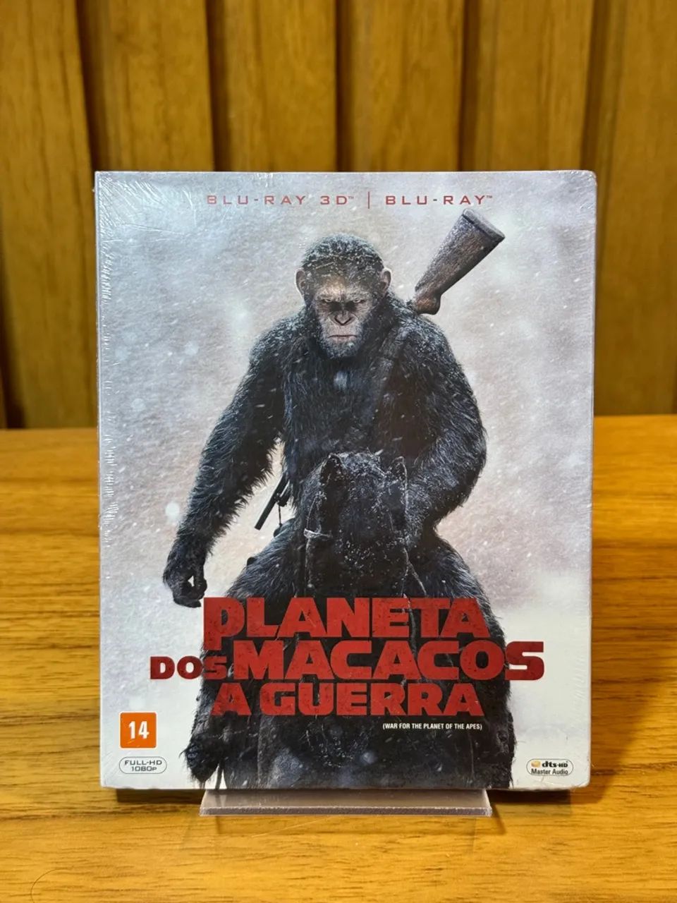Blu-ray - Planeta Dos Macacos: A Guerra - 2D / 3D - Original Lacrado