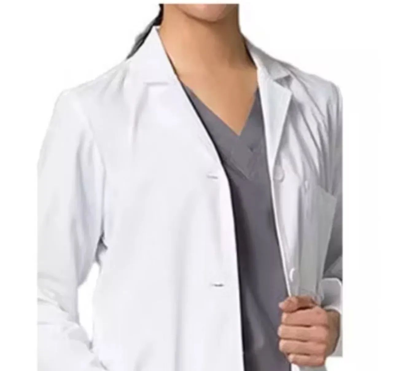 JALECO BRANCO TAM G - Foto 3