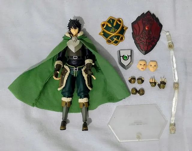Naofumi Figma DX (escudos extras vao junto) - The Rising of the Shield Hero