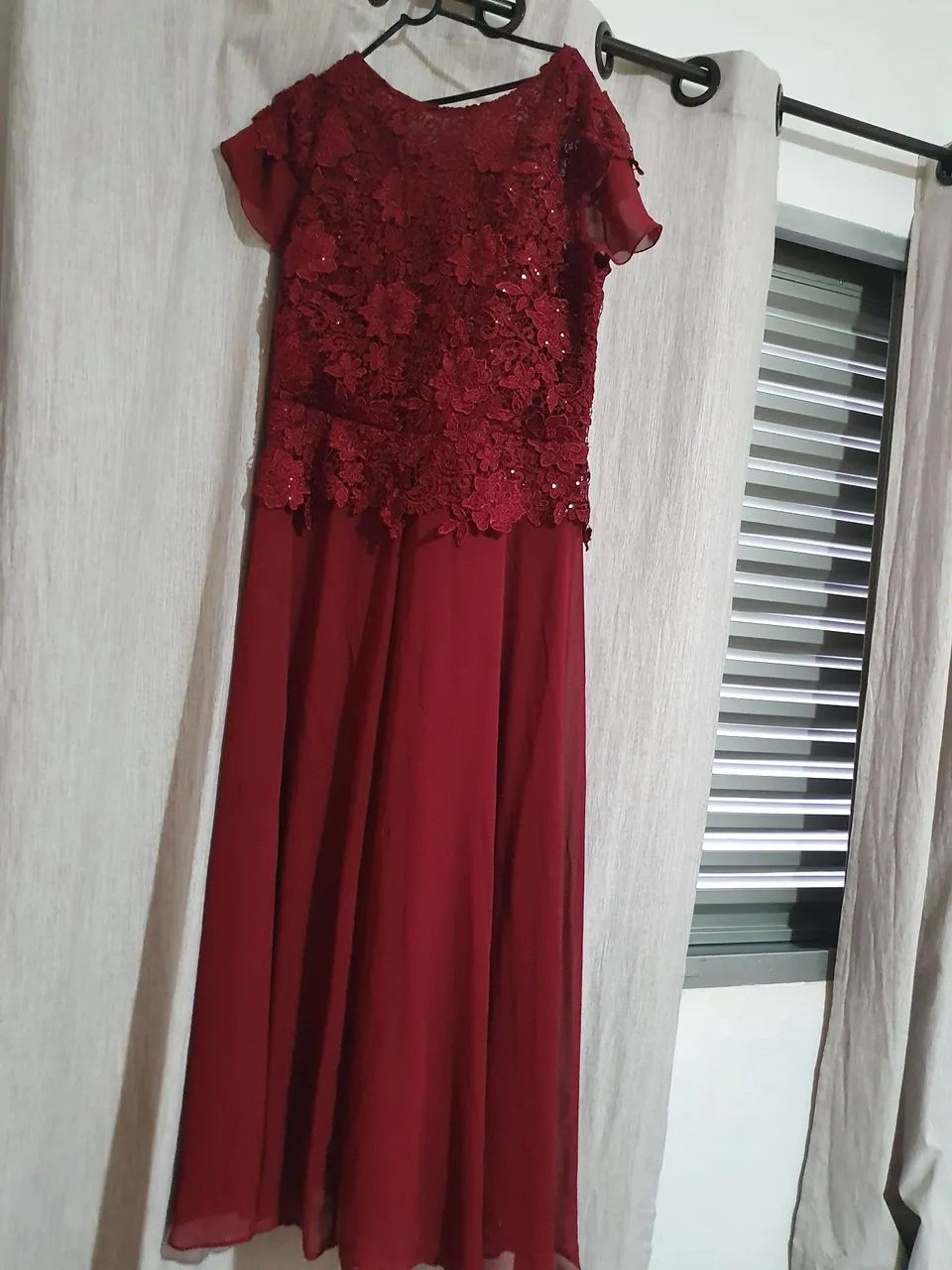 Vestido Longo marsala - Foto 4
