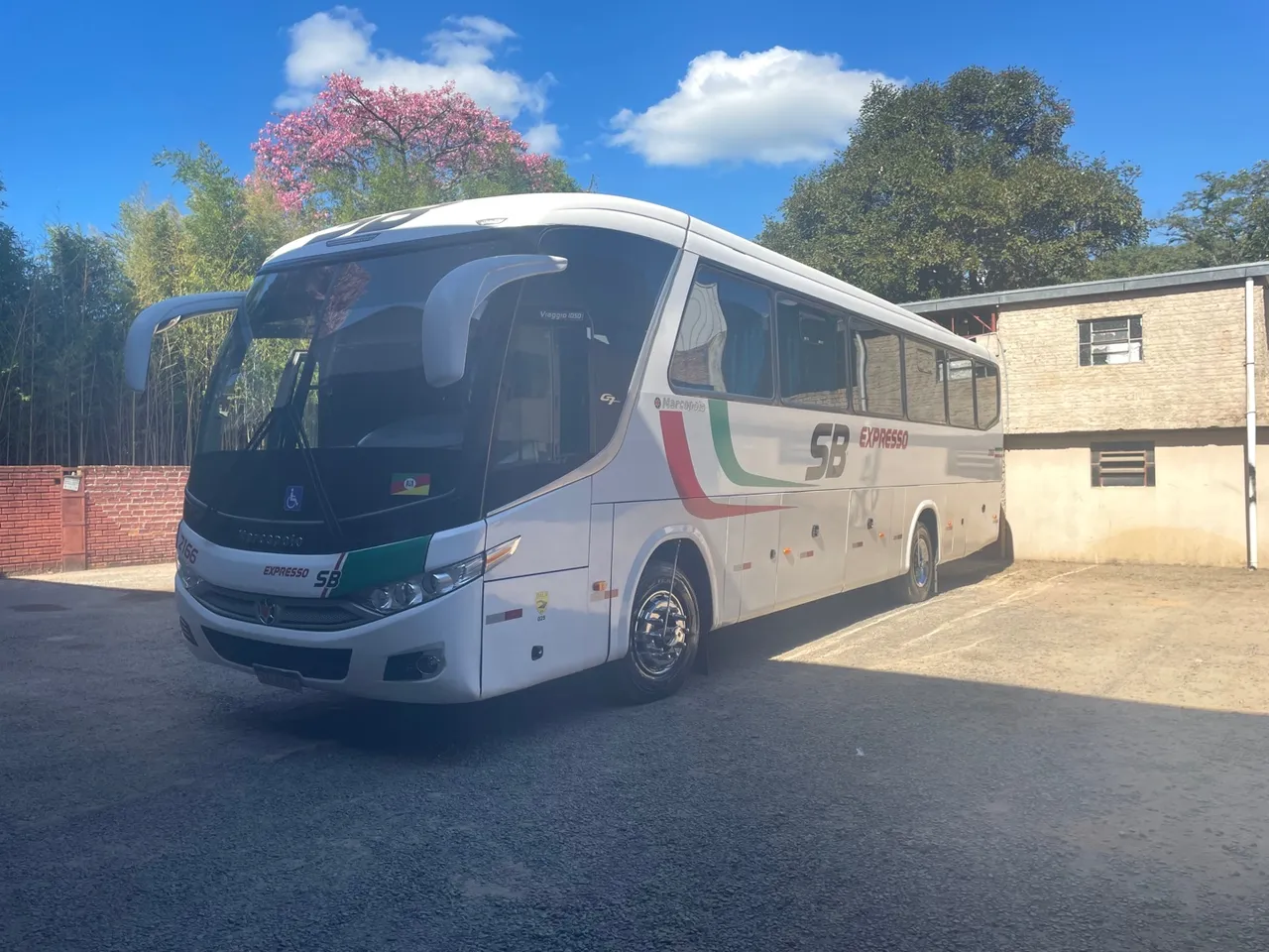 Ônibus rodoviário g7 marcopolo 1050 vw 17230