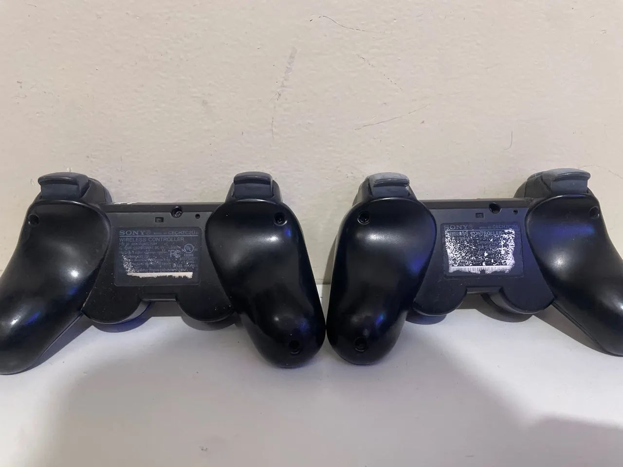 Controle DualShock 3 PS3 com cabo- Azul e Preto - Foto 4