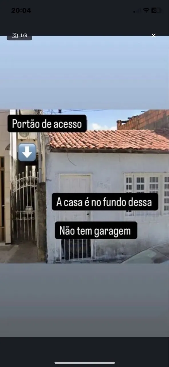 Casa na Coroa do Meio