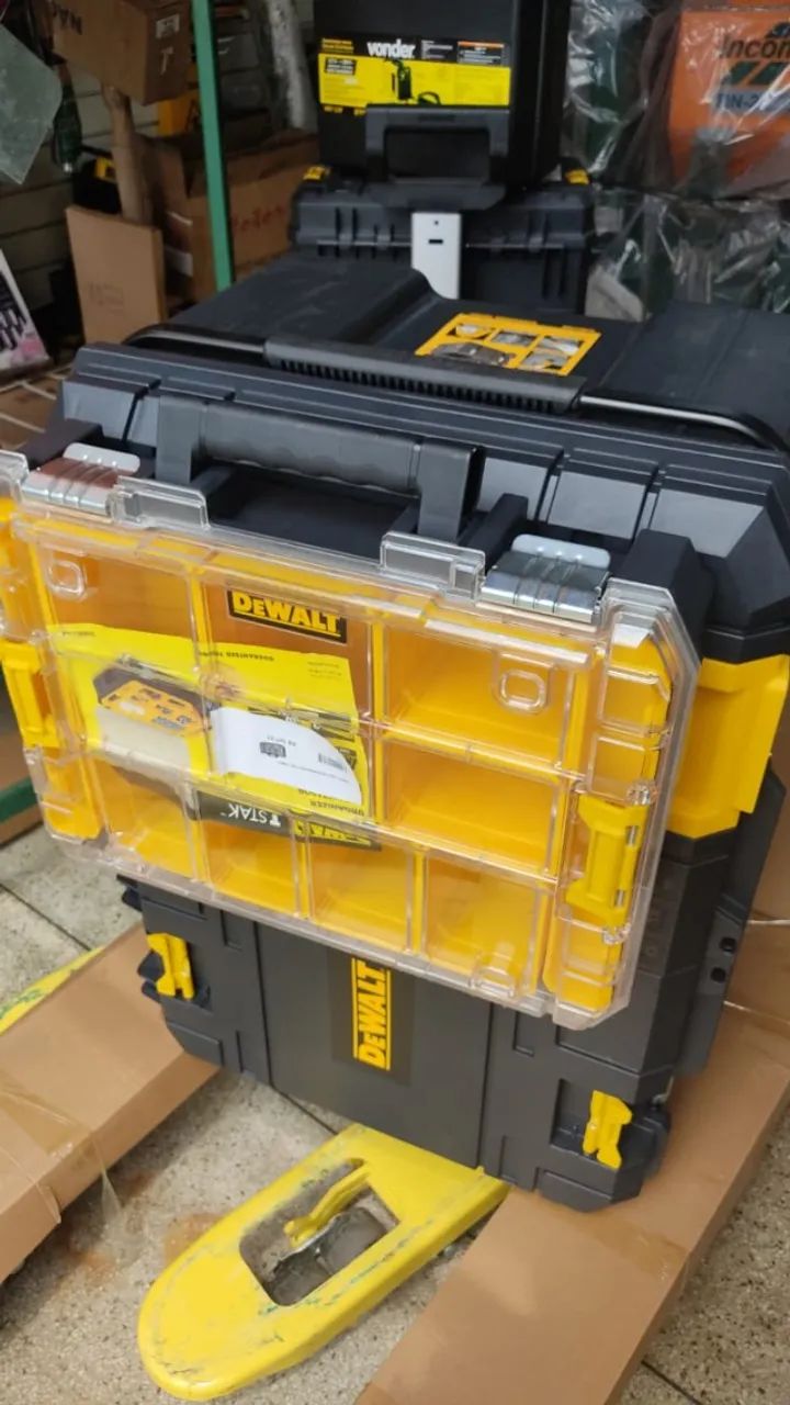 Dewalt Caixa organizadora de ferramentas Dewalt com rodinhas - Novo - Foto 3
