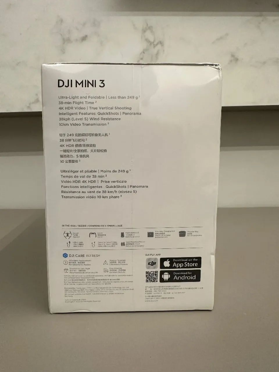 Drone DJI Mini 3 - Fly More Combo com 3 Baterias Novo - Foto 4
