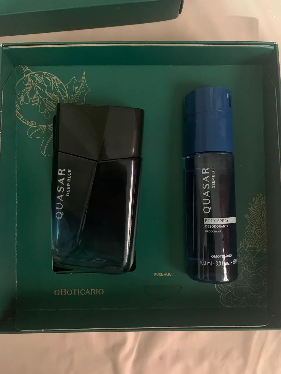 Perfume Quasar Bluee + Desodorante 100 ml - Foto 2