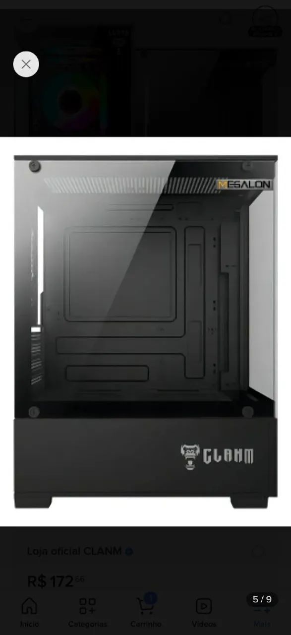 Gabinete gamer 