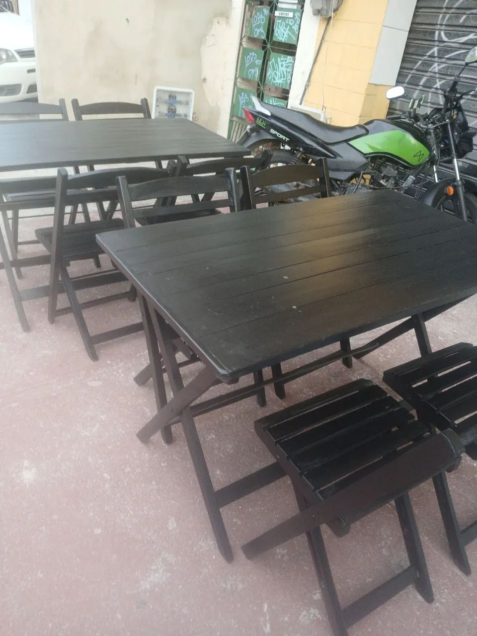 02 conjunto mesa e cadeiras p/restaurante - Foto 3