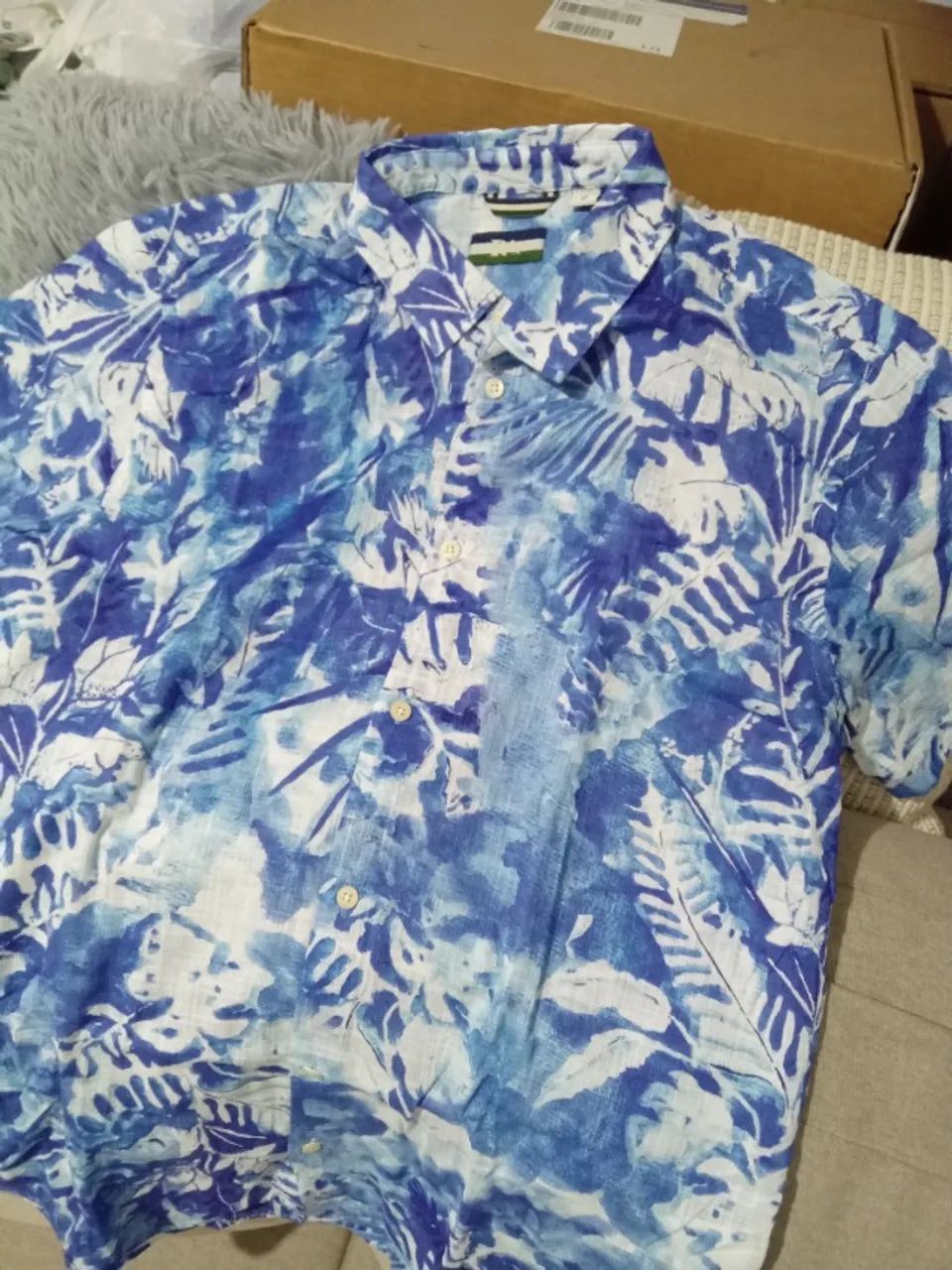 Camisa Praia Reserva Tam. G - Foto 2
