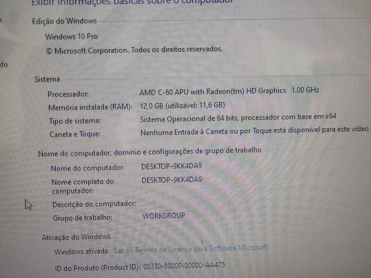 Notebook Asus C60 Radeon HD 12gb ram ssd de 128gb dual  - Foto 4