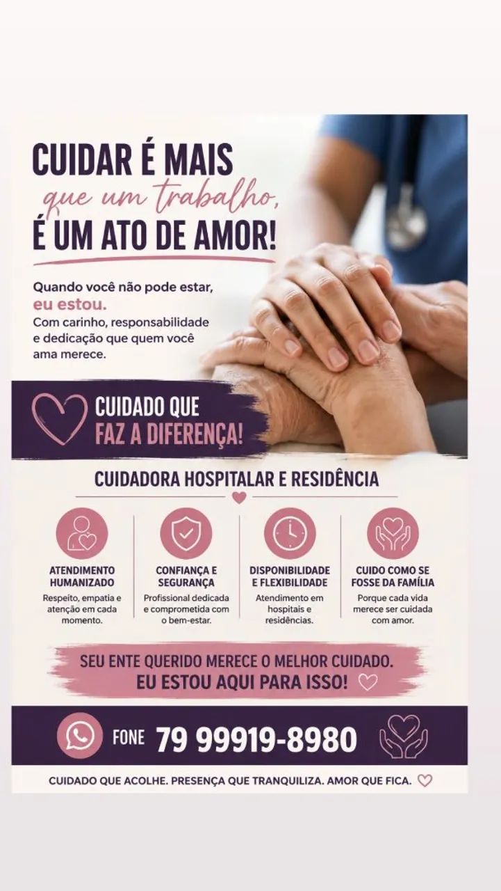 CUIDAR É UM ATO DE AMOR  - Foto 3