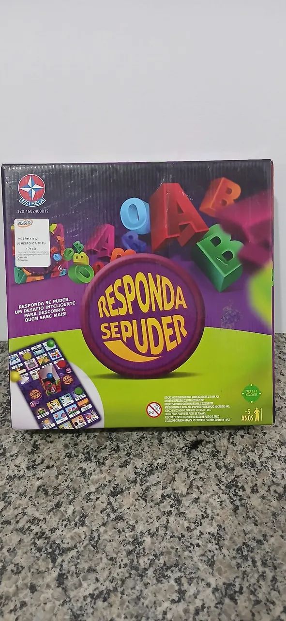 Jogo Responda se puder