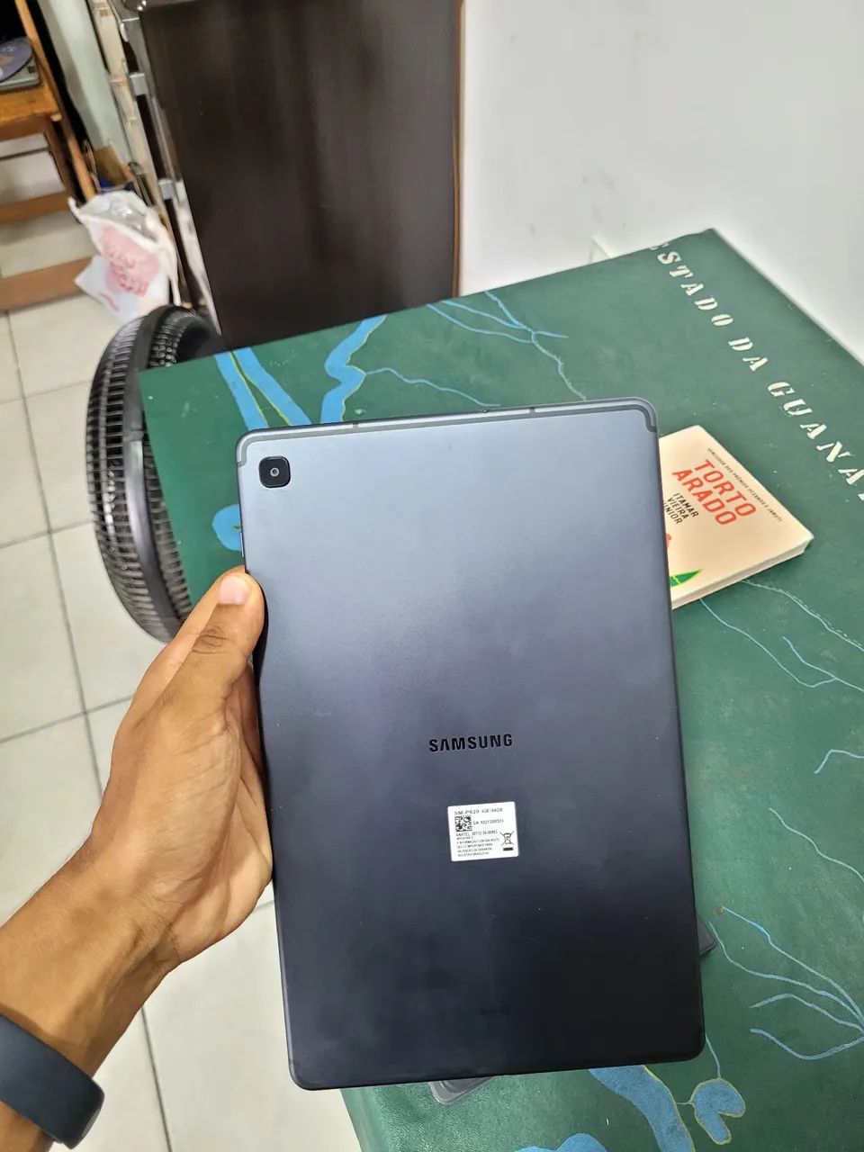 TAB S6 LITE Novo + Capa/caneta S pen original + Fone & Cartão SD - Foto 4