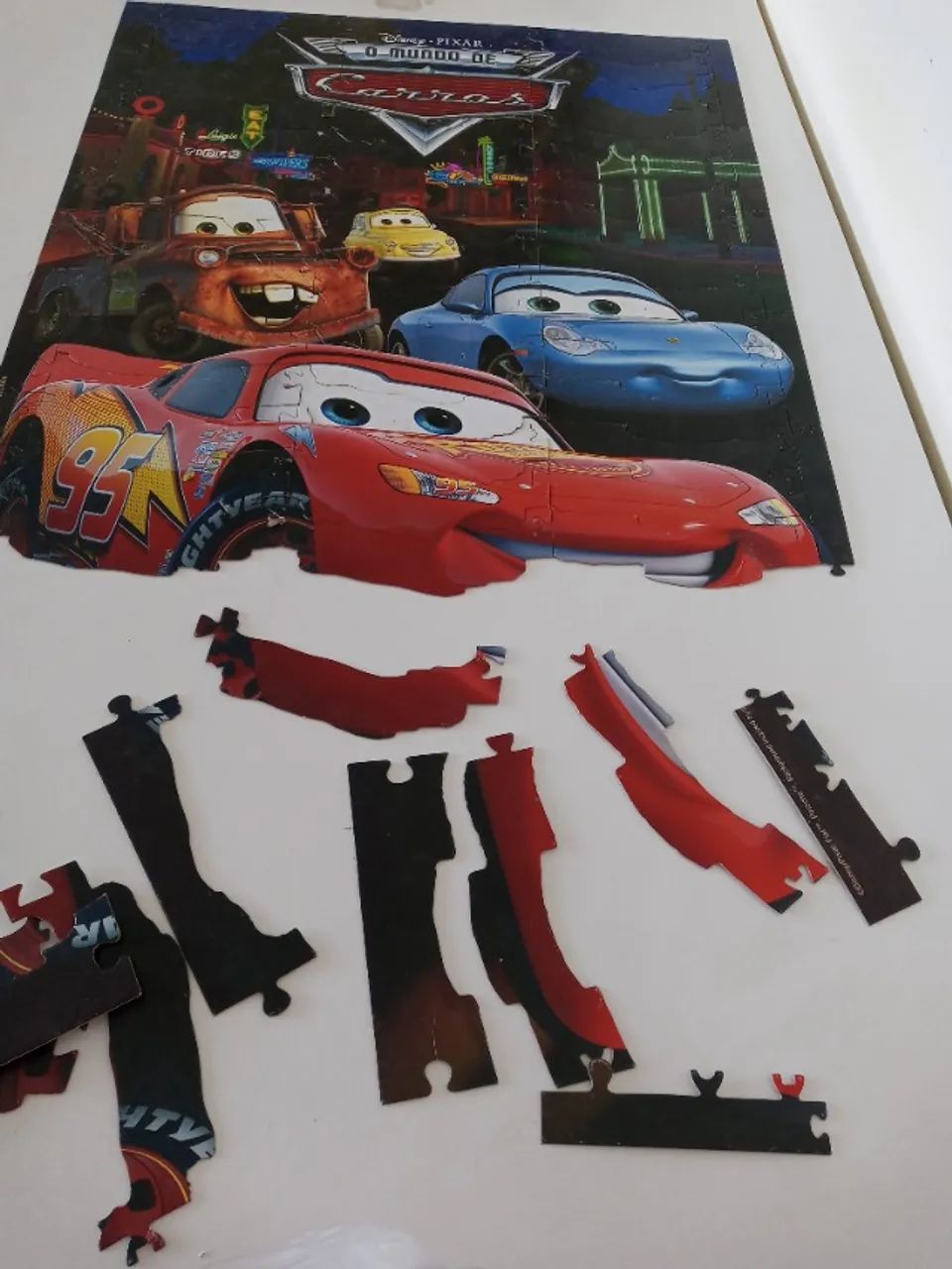 Quebra-Cabeça Grandão Carros - Foto 2