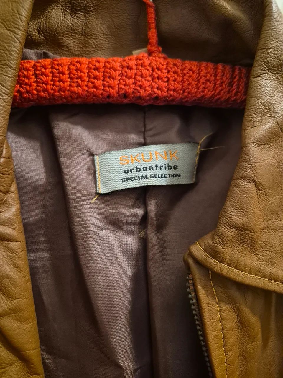 Jaqueta vintage couro legítimo PP  - Foto 3
