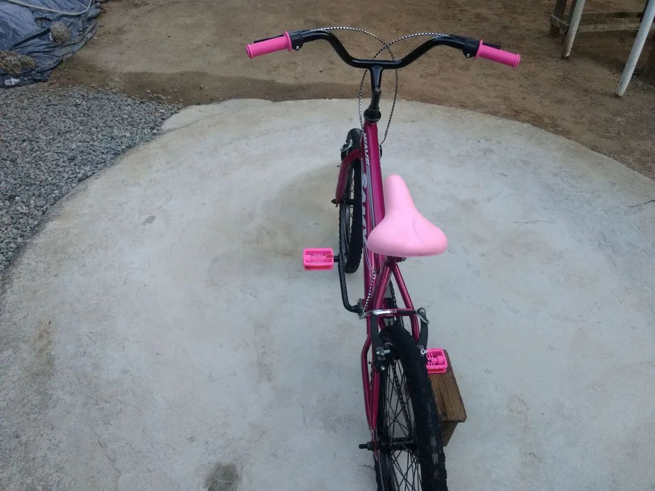 Bicicleta infantil aro 20 reformada  - Foto 4