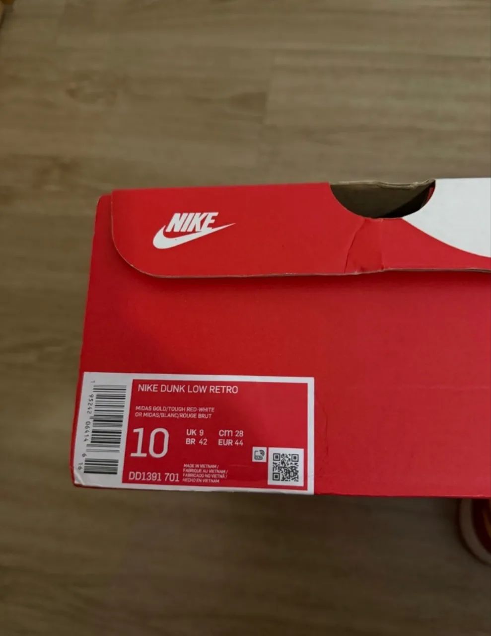 NIKE DUNK LOW RETRO MIDAS GOLD - Foto 5