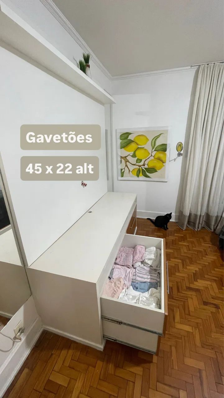 Rack tv marcenaria gavetões - Foto 4