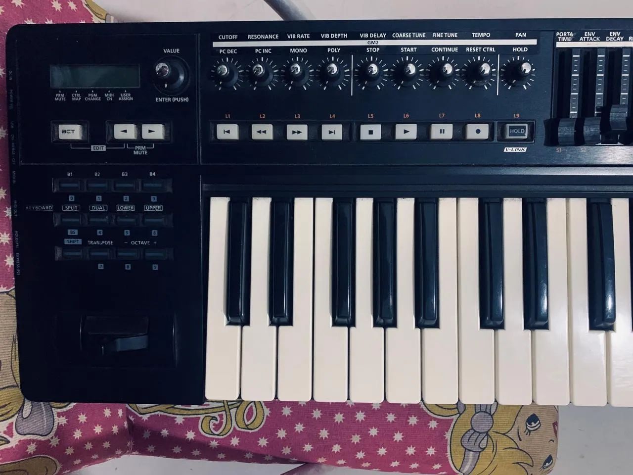 Teclado controlador 