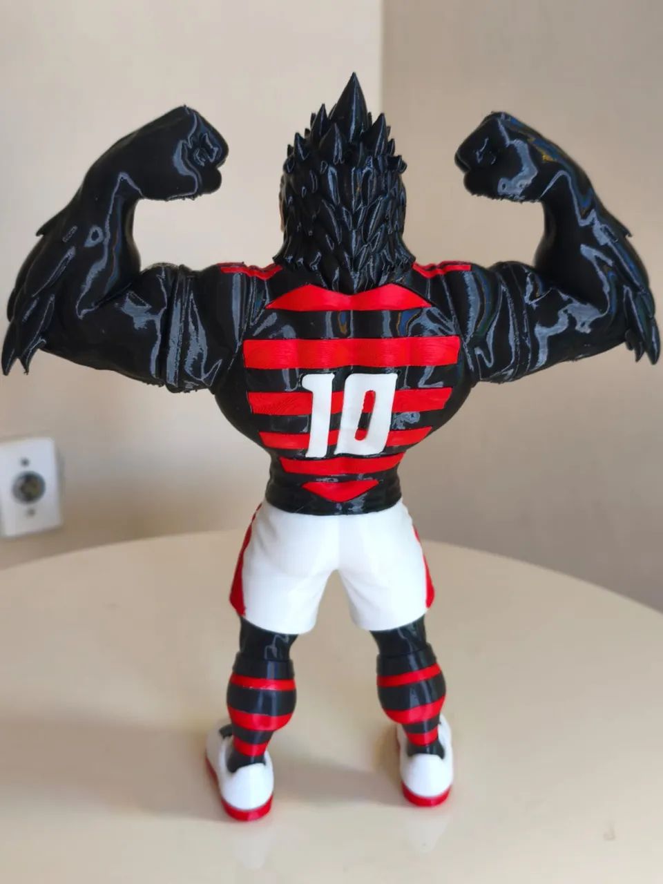 Boneco Urubu do Flamengo feito em 3D  - Foto 3