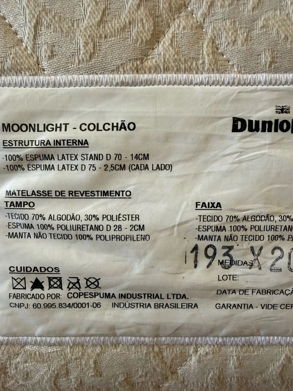 Colchão Dunlopillo Moonlight King - Foto 4