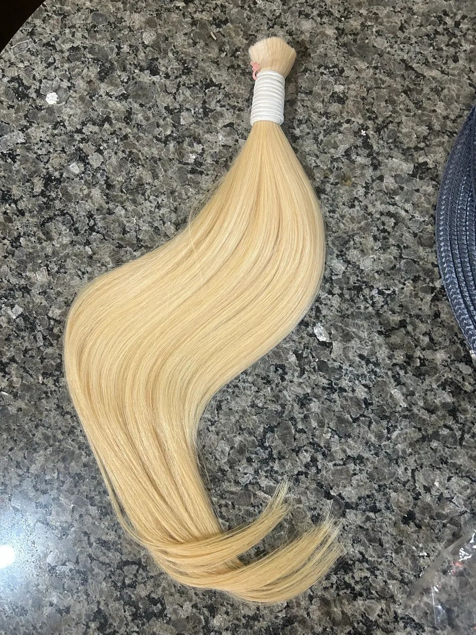 Cabelo humano 100g loiro 