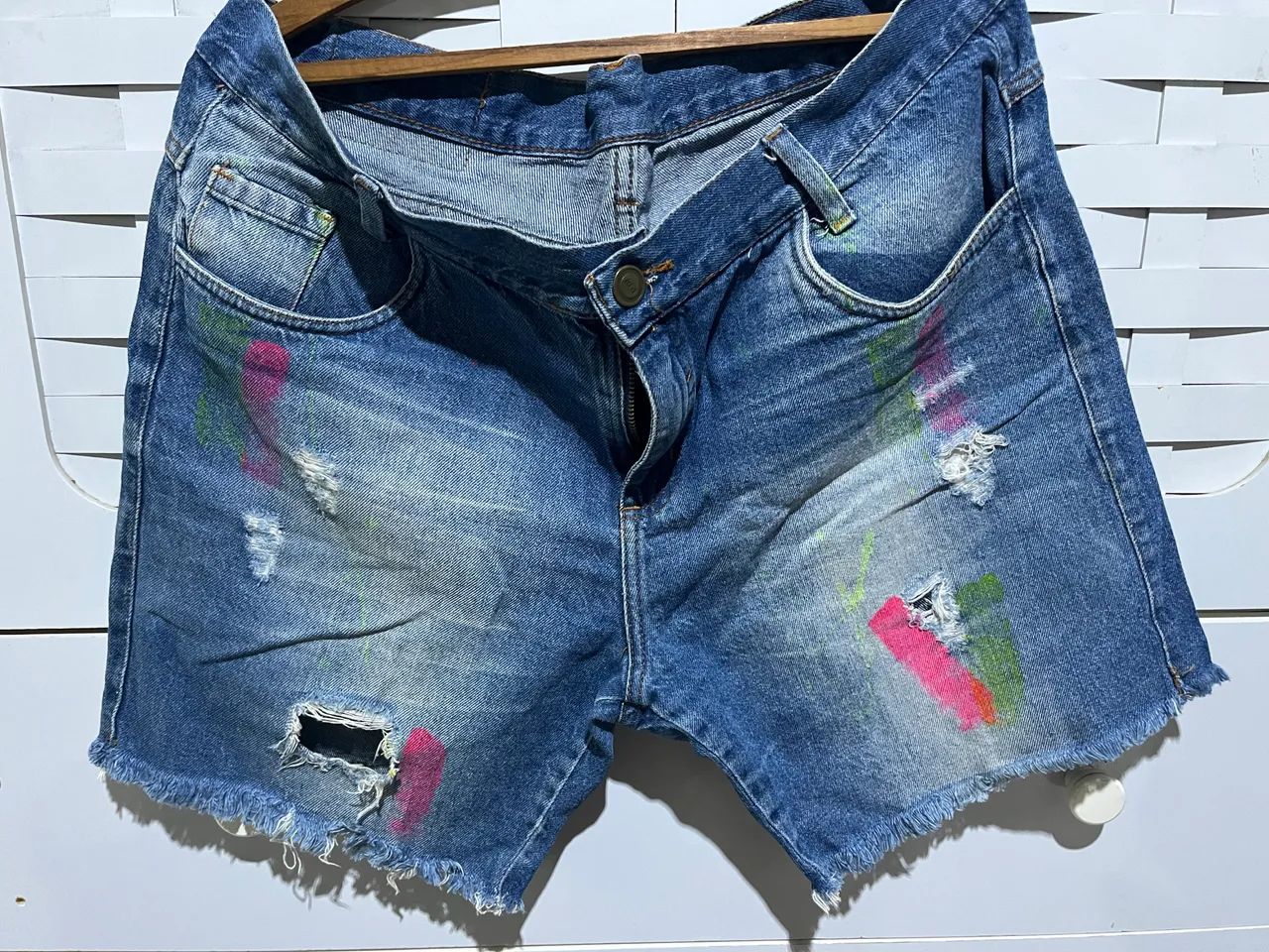 Shorts jeans 10,00 CADA