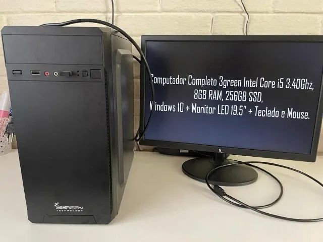 Computador Completo 3green Intel Core