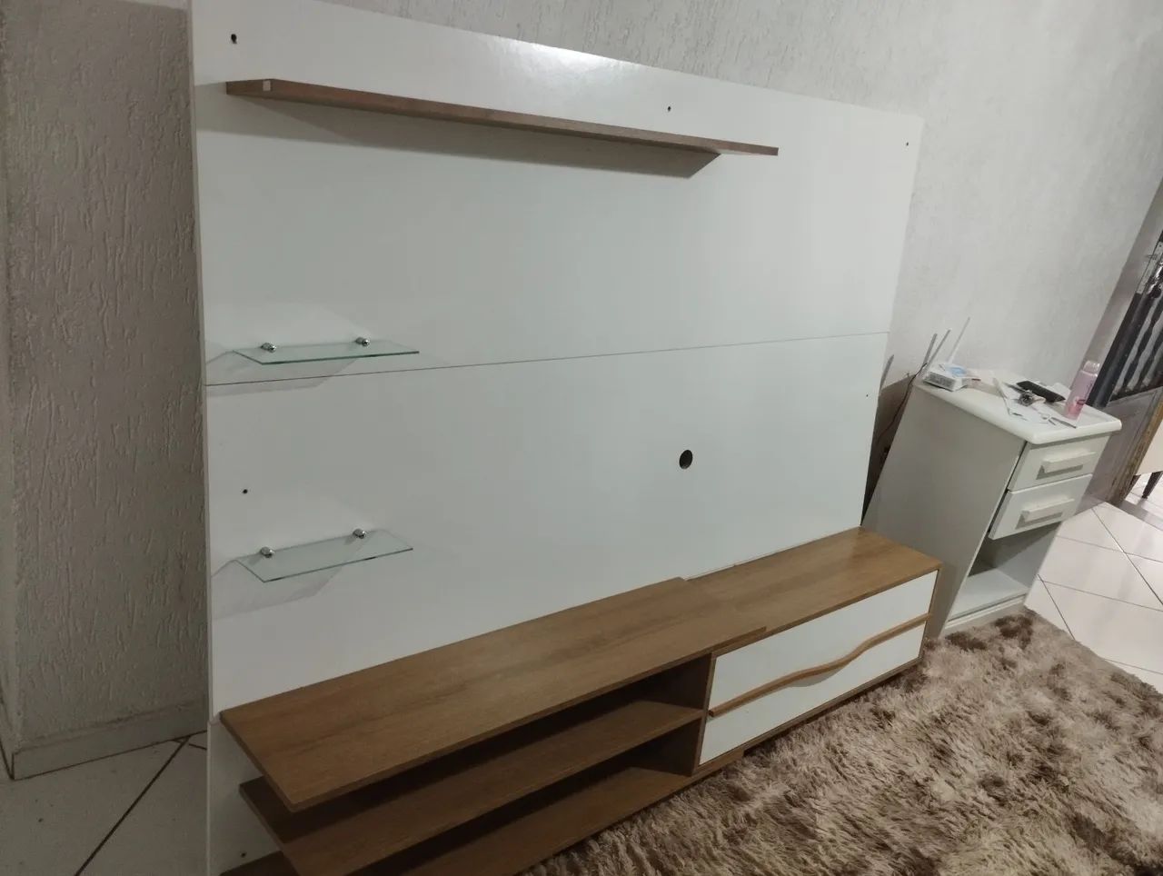 Painel branco grande para TV até 65 polegadas  - Foto 2
