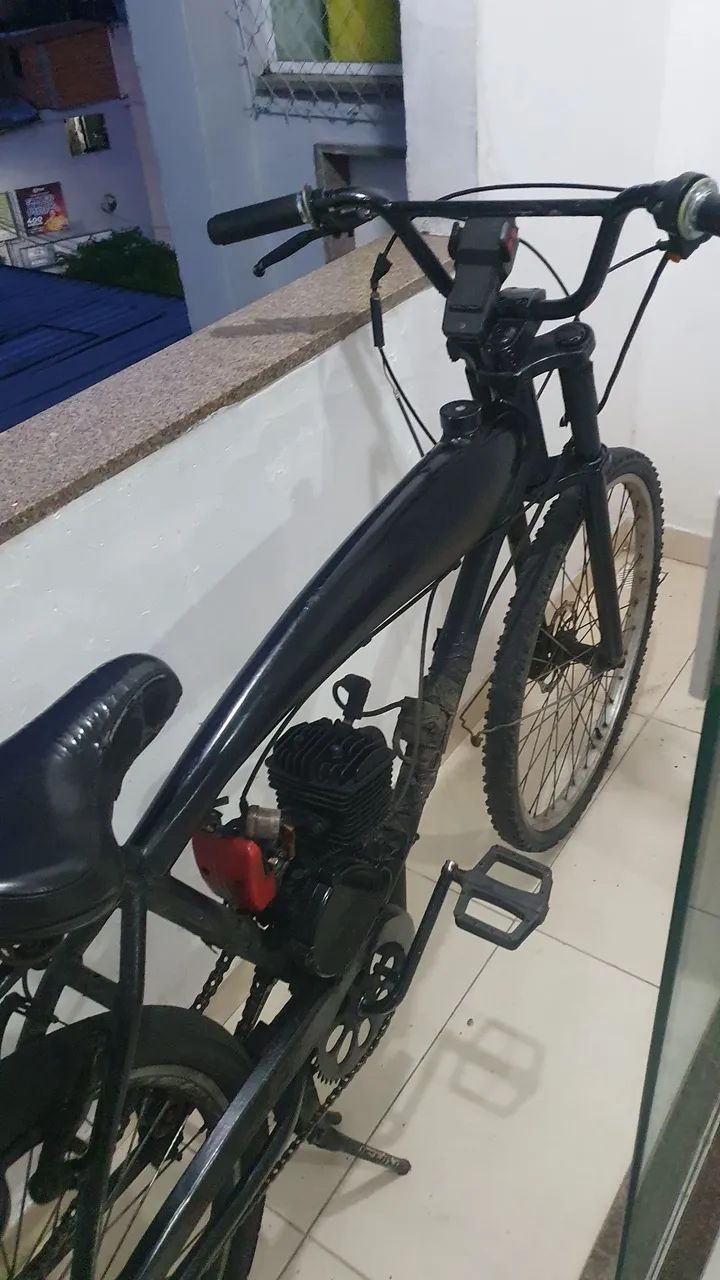 Bicicleta motorizada 80cc - Foto 3