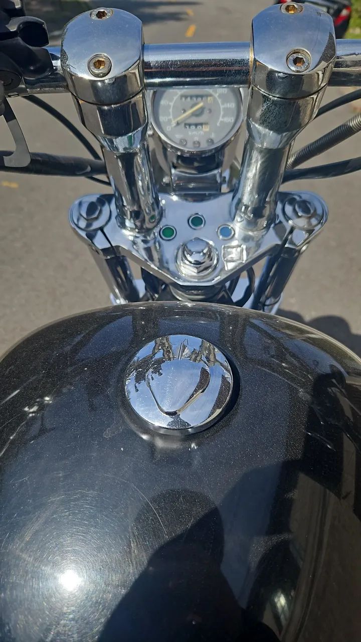 Moto Custom Honda Shadow 600cc Impecável  - Foto 4