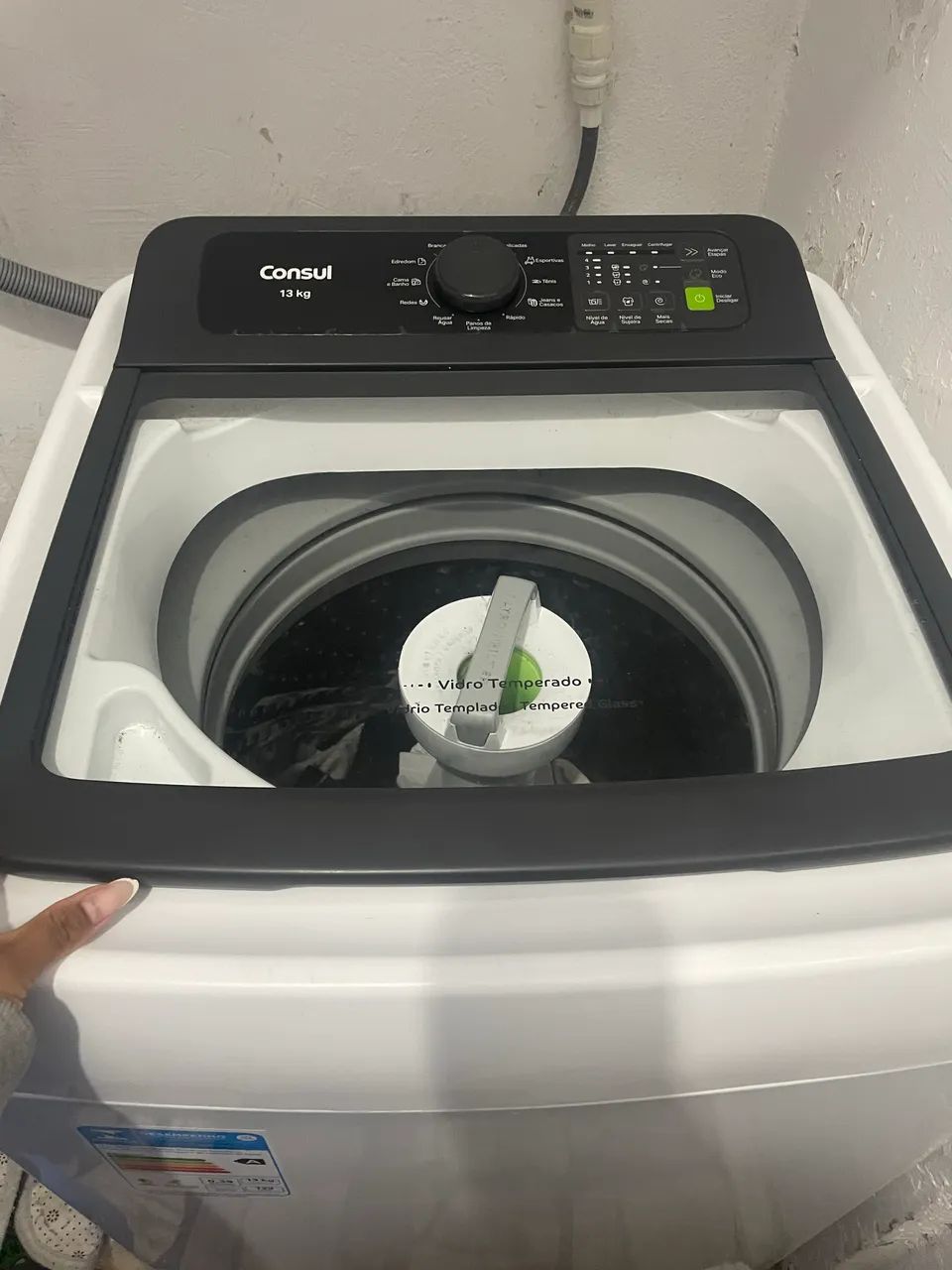 Máquina de lavar cônsul 13kg