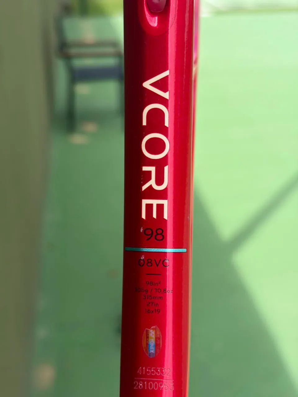Raquete Yonex Vcore - 2026 Ferrari - Usada - Foto 5