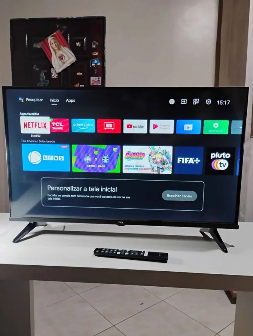 Smart TV TCL 4K 32 polegadas - Pouquíssimo Uso - Foto 4
