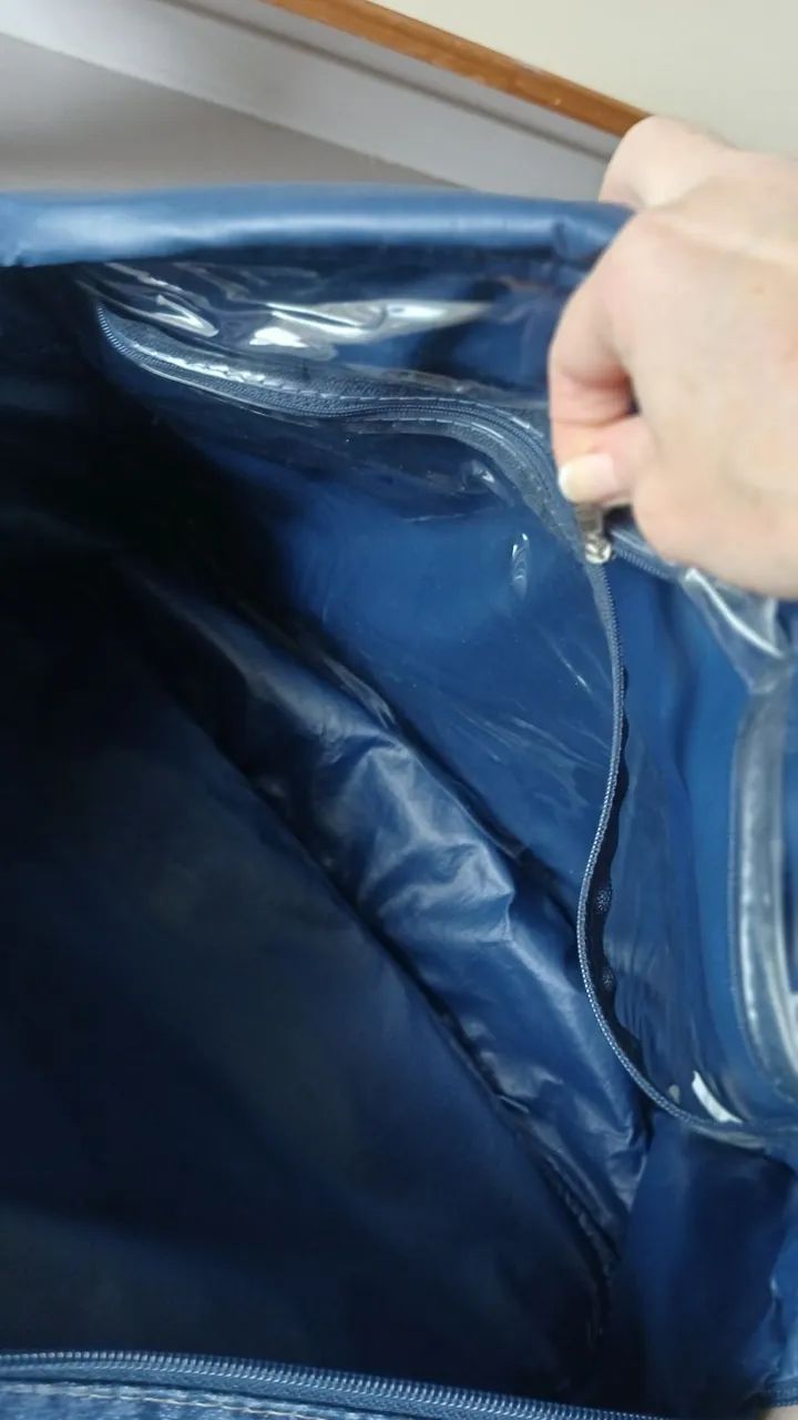 Bolsa de maternidade jeans - Foto 5
