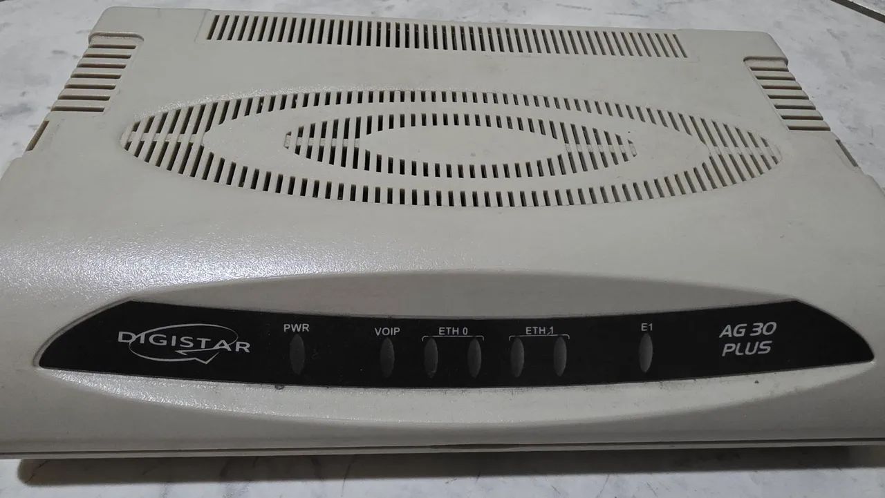 Gateway E1 para sip digistar ag 30 plus