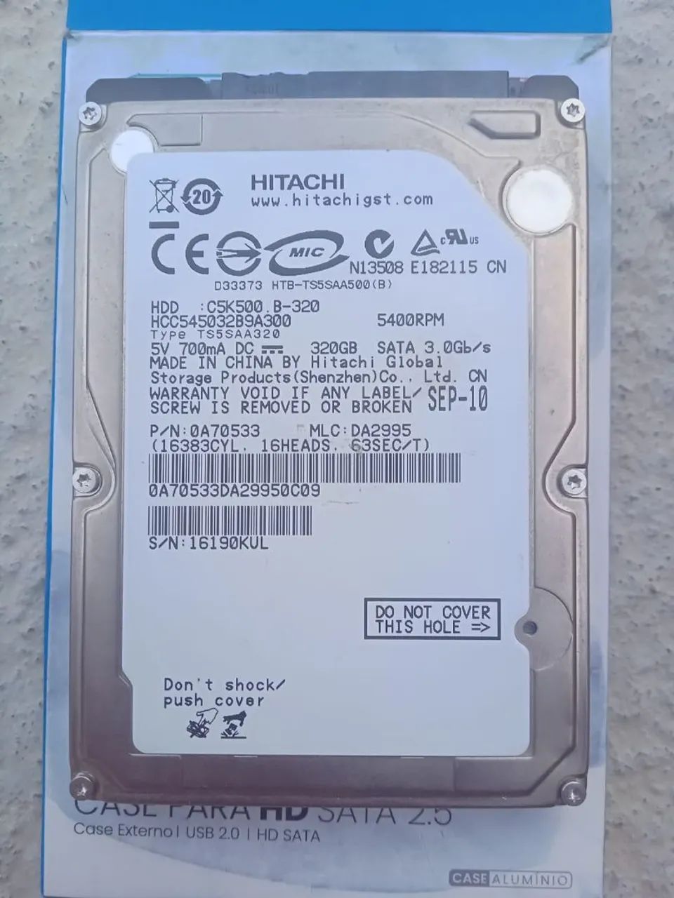 HDD sata 3.0 320gb - Foto 3
