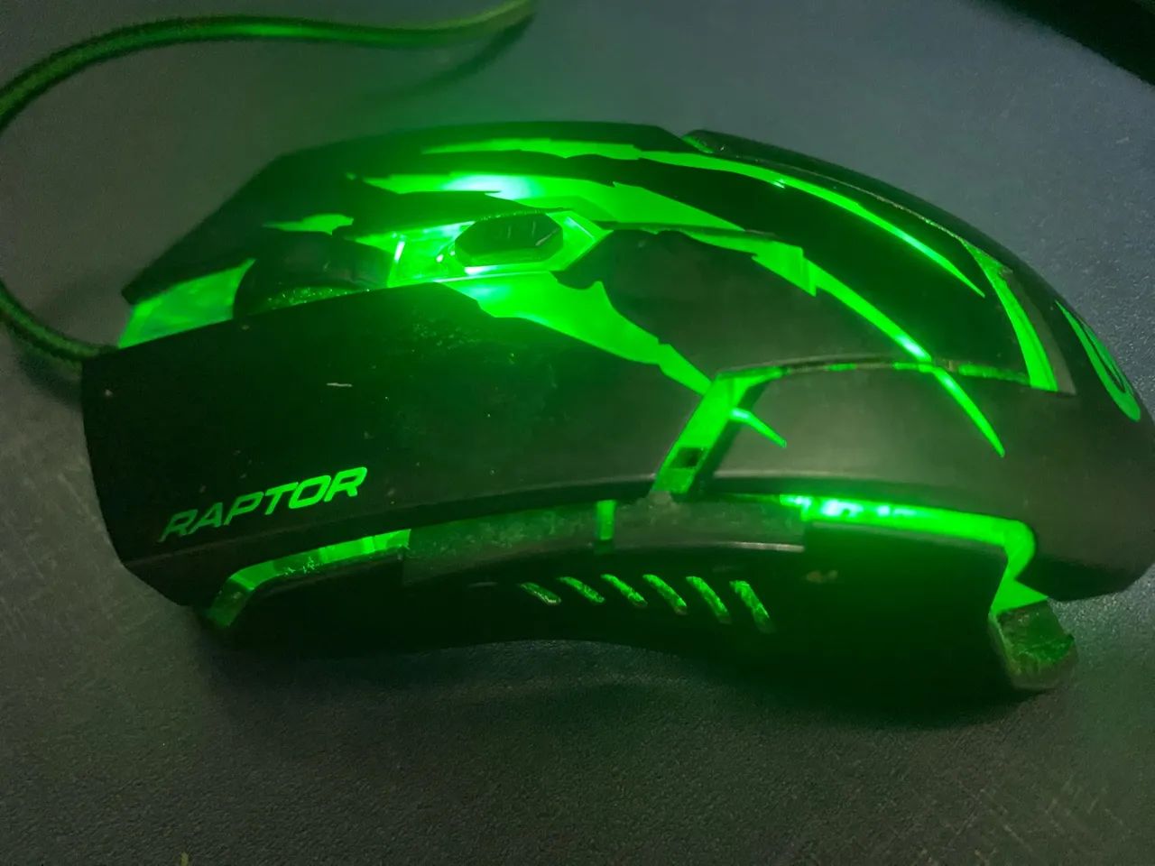 Mouse Fortrek Raptor (Série OM-801). - Foto 2