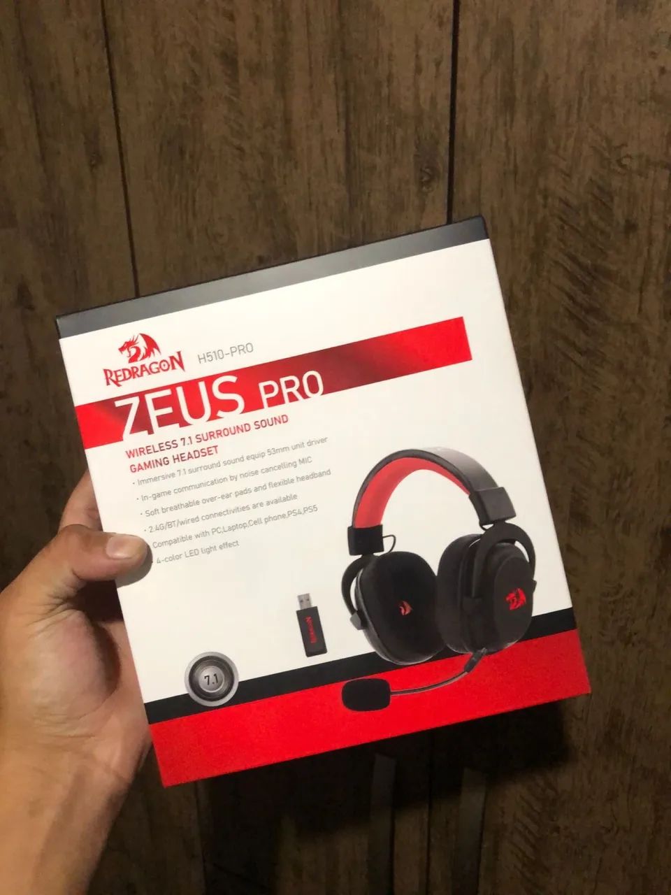 Fone redragon Zeus H510-PRO
