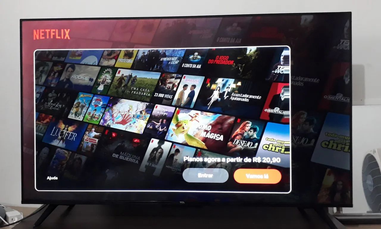 VENDO TV SMART TCL 50' ANDROID COM COMANDO DE VOZ  - Foto 2